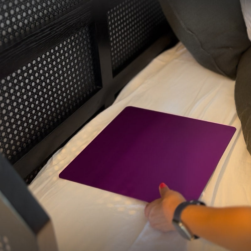 Large Tesla Purple Energy Plate. Inspired by Nikola Tesla!