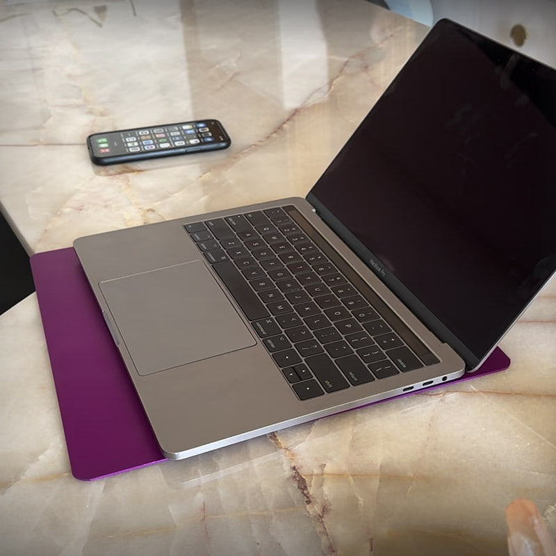 Large Tesla Purple Energy Plate. Inspired by Nikola Tesla!