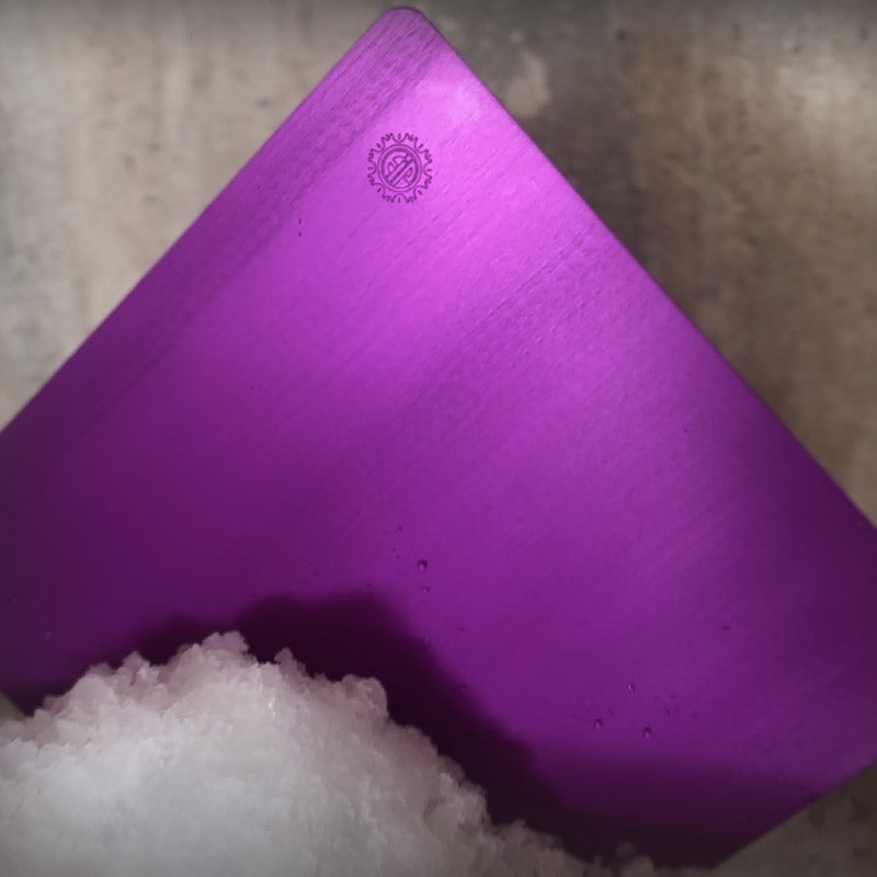 Large Tesla Purple Energy Plate. Inspired by Nikola Tesla!