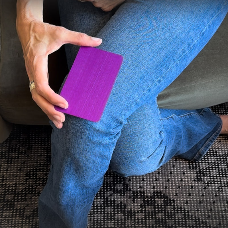 Tesla Purple Energy Small Plate. Positive Energy!