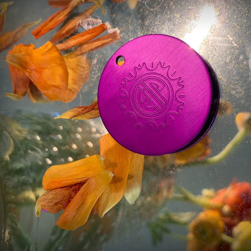 Nikola Tesla Purple Energy Large Disc. Positive Energy