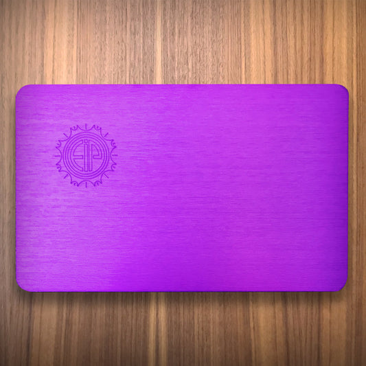 (Blemished) Tesla Purple Energy Small Plate. Positive Energy!